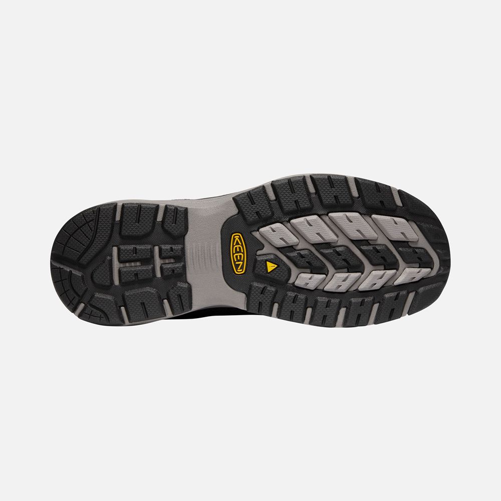 Zapatos de Trabajo Keen Mexico Negros/Grises - Hombre Sparta (Aluminum Toe) - NE0796382